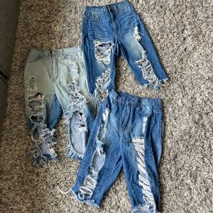 3 fashionnova bermuda jeans